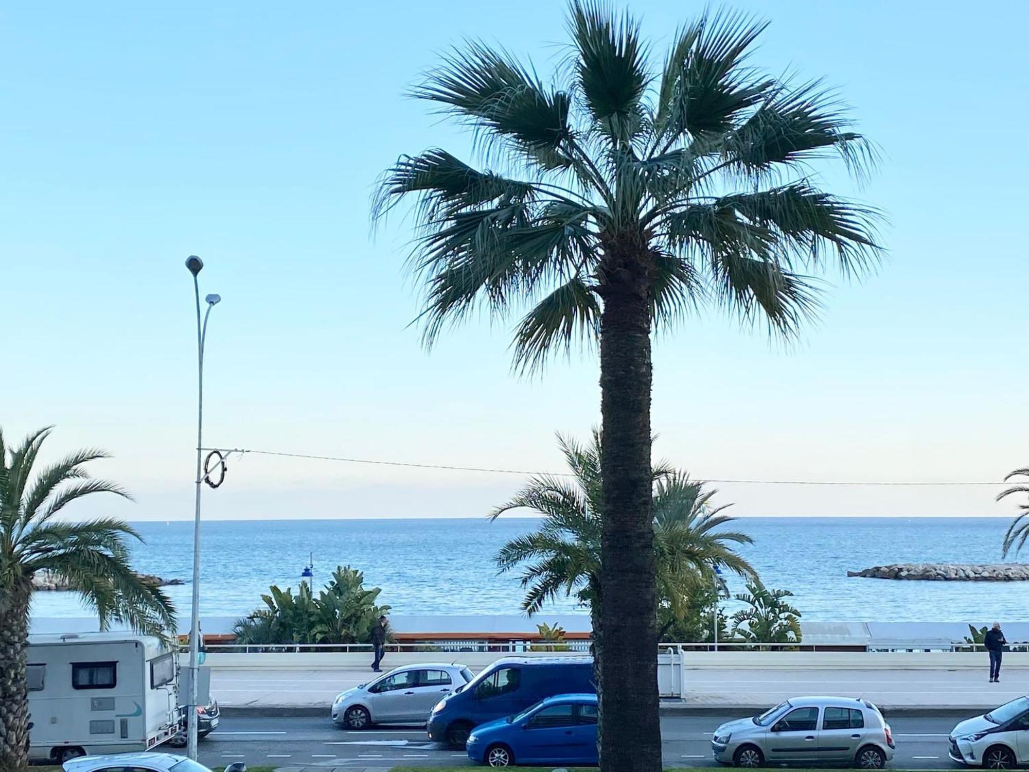 "Le Reve Eveille", Vue Mer, Garage Mentone Esterno foto