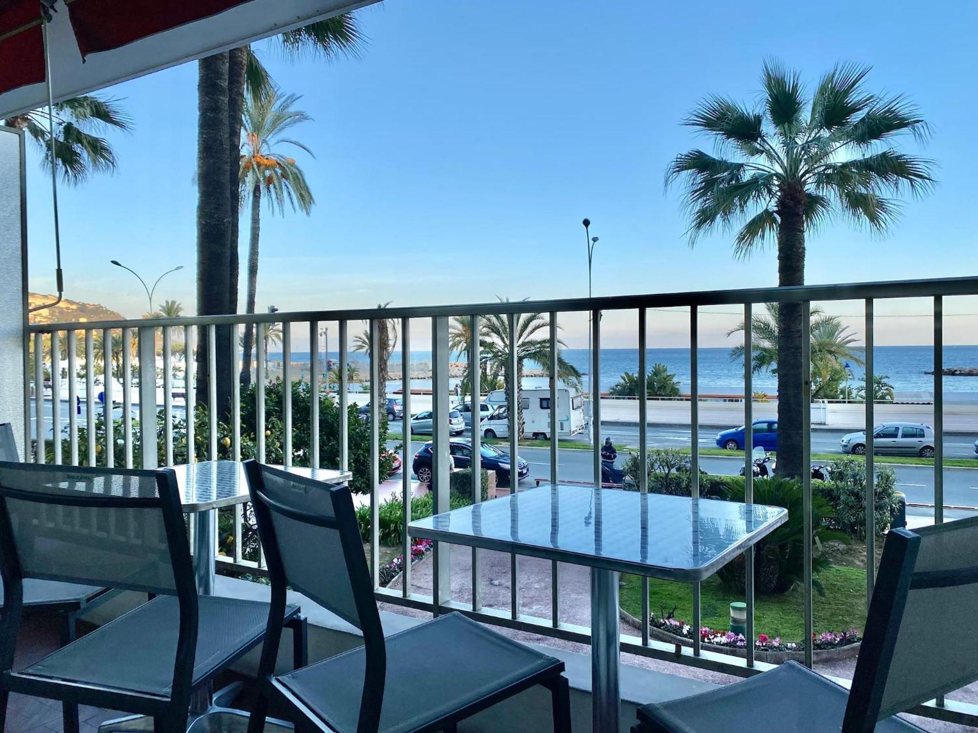 "Le Reve Eveille", Vue Mer, Garage Mentone Esterno foto